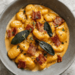 Gnocchi with Creamy Pumpkin Sauce Recipe