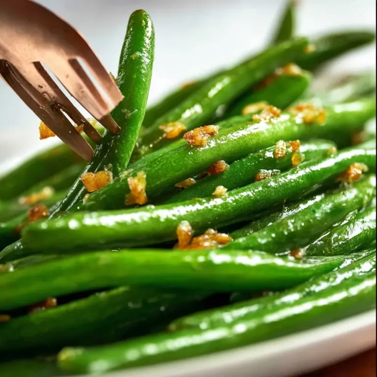 Sautéed Green Beans with Garlic Recipe