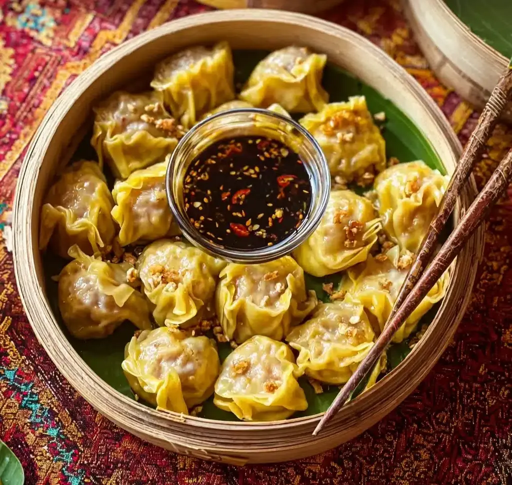 Kanom Jeeb (Thai Dumplings Recipe) Recipe