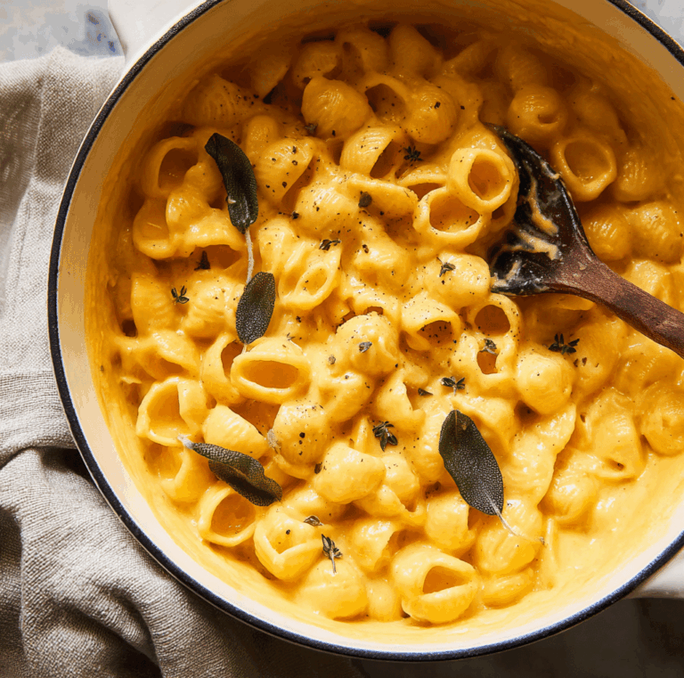 One Pot Stove-Top Pumpkin Mac and Cheese Recipe