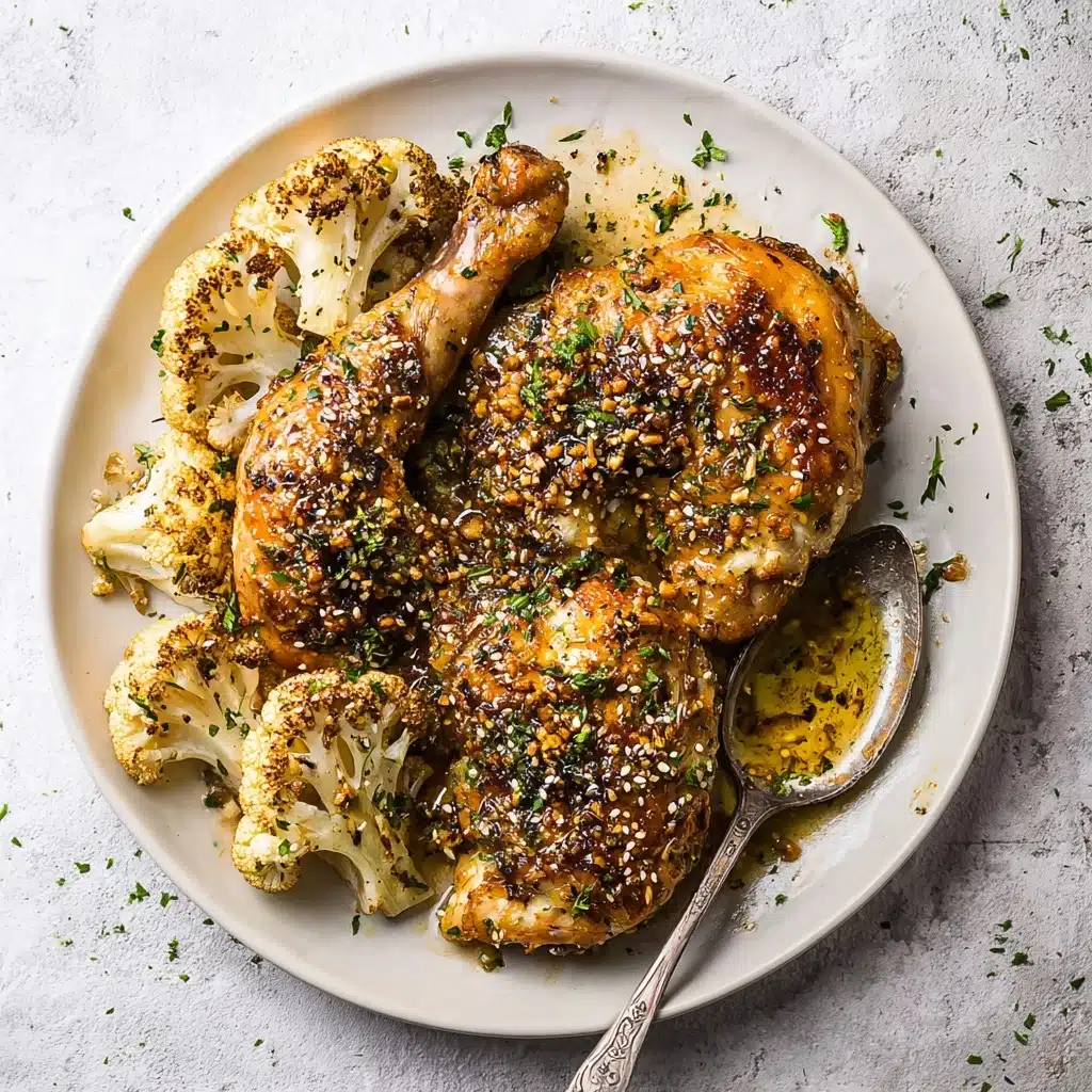 Za'atar Chicken Sheet Pan Dinner Recipe - Recipe Image