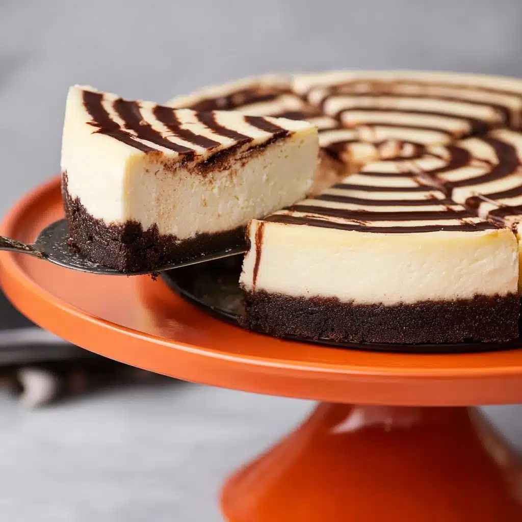 Spider Web Cheesecake Recipe - Recipe Image
