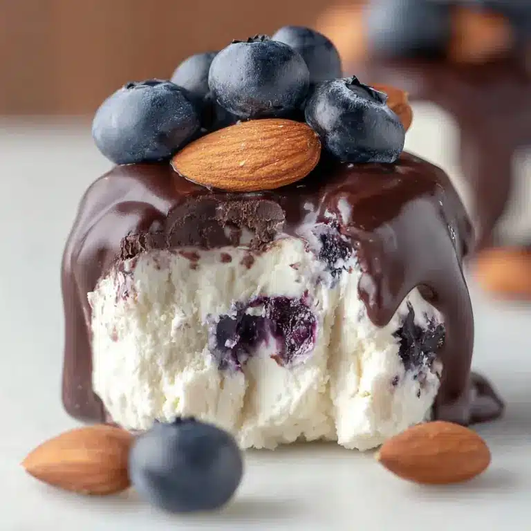 Wholesome Frozen Blueberry Yogurt Clusters Recipe