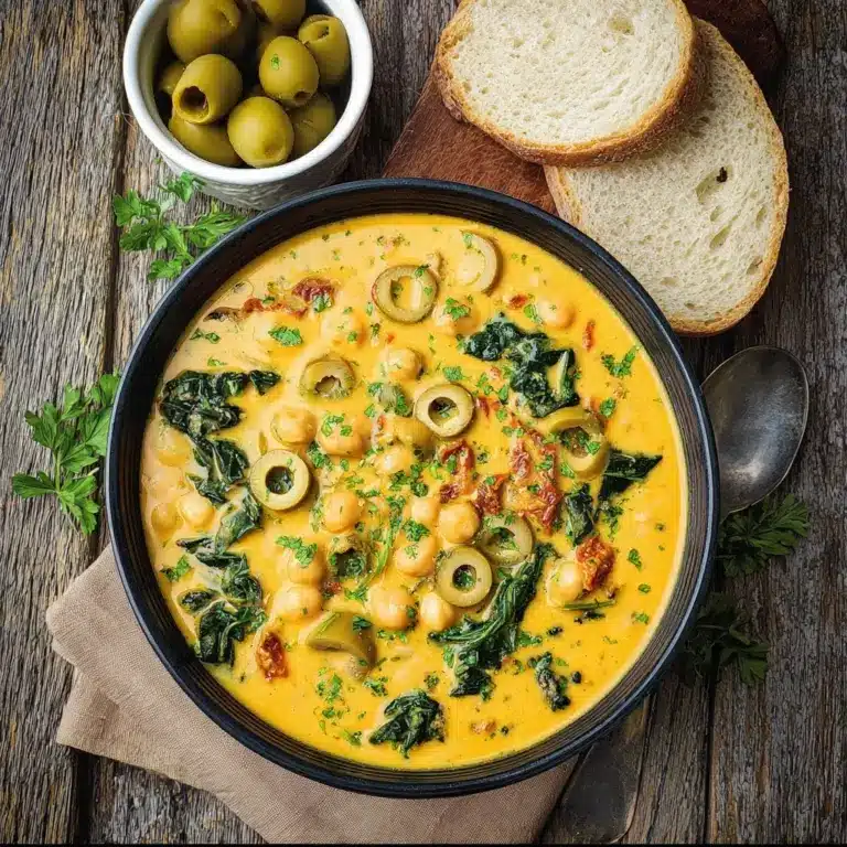 Green Olive Soup Recipe
