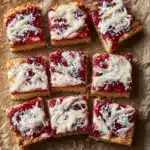 Raspberry Coconut Bars Recipe