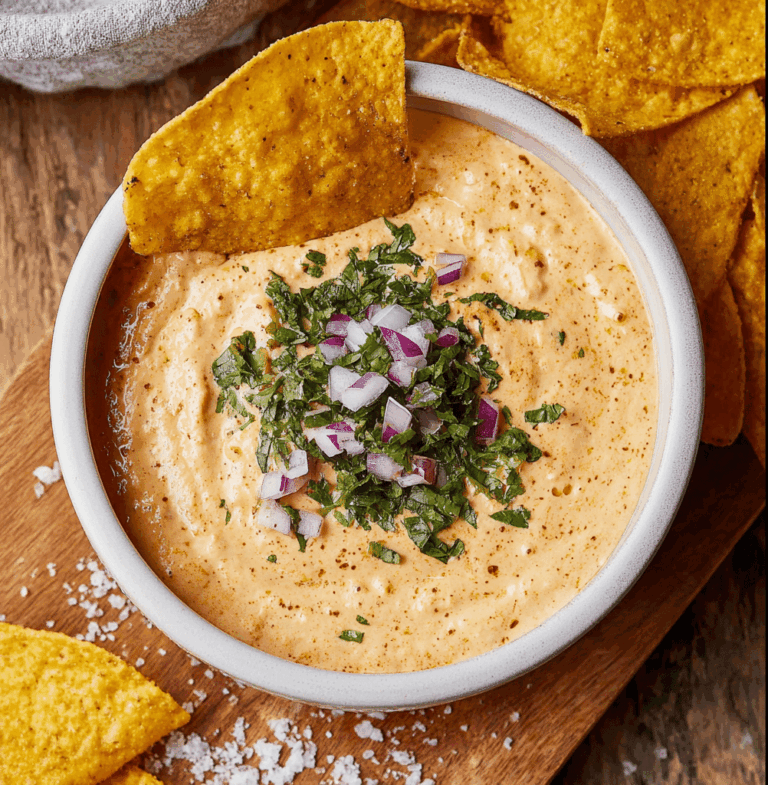 Viral TikTok Cottage Cheese Queso Dip Recipe