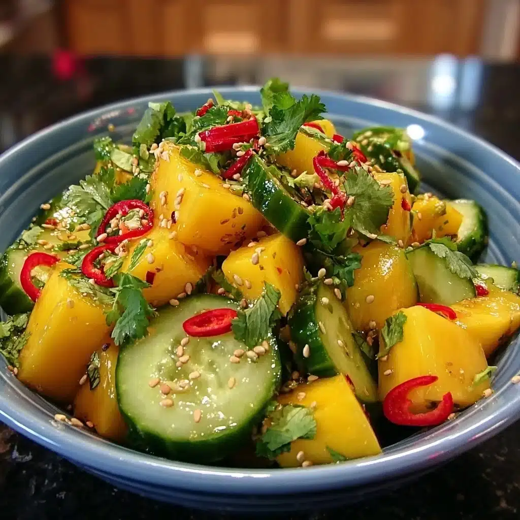 Thai Mango Cucumber Salad Recipe - Recipe Image