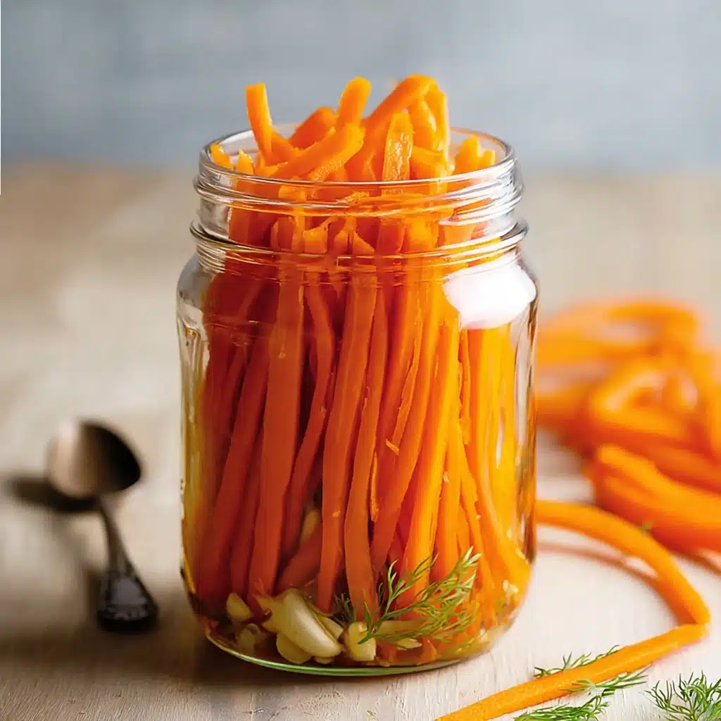 Easy Pickled Carrots Recipe for Asian Food, Salads & Tacos