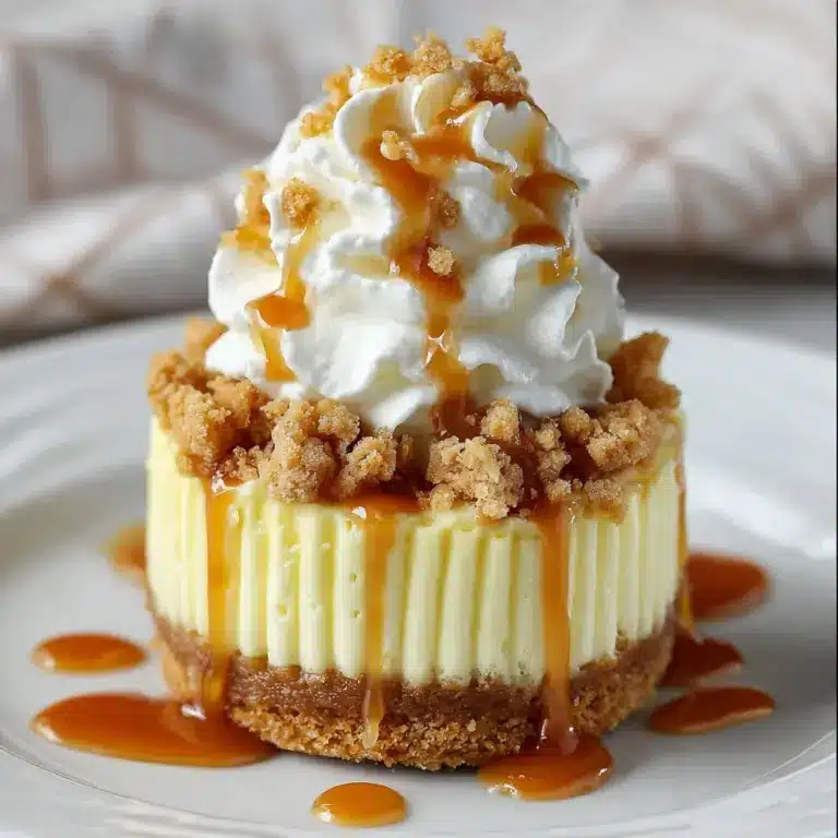 Apple Crisp Mini Cheesecakes Recipe