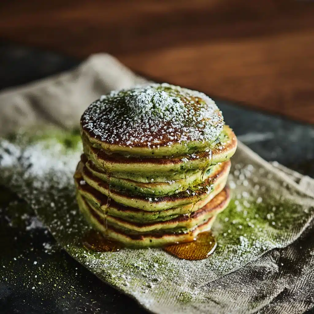 Matcha Powder Pancakes Recipe
