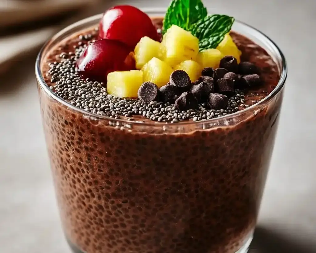 Creamy Chocolate Chia Pudding Recipe