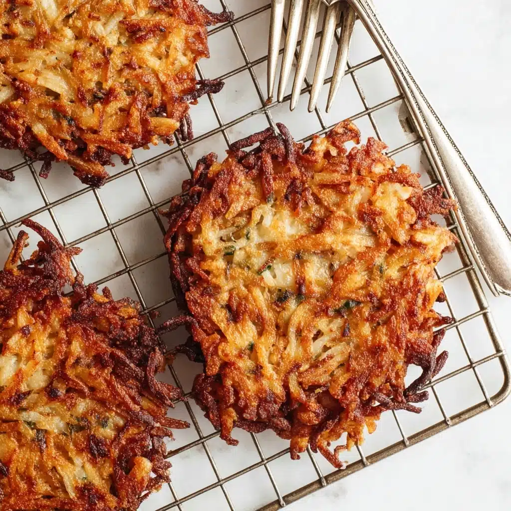 Extra Crispy Scallion Potato Pancakes Recipe
