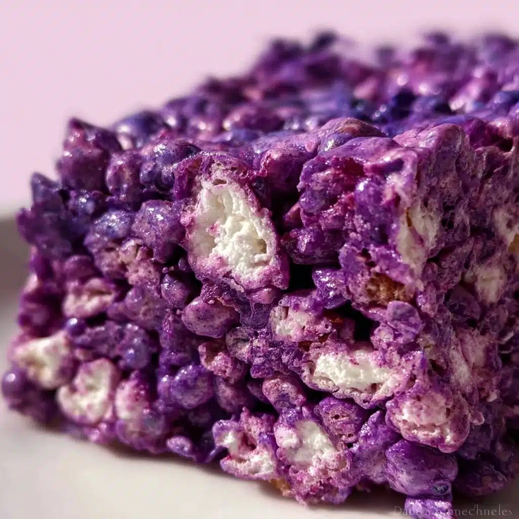 Ube Rice Krispies Recipe