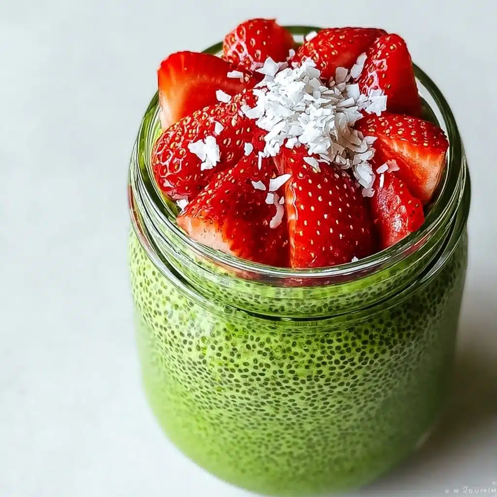Strawberry Matcha Overnight Recipe - Recipe Image