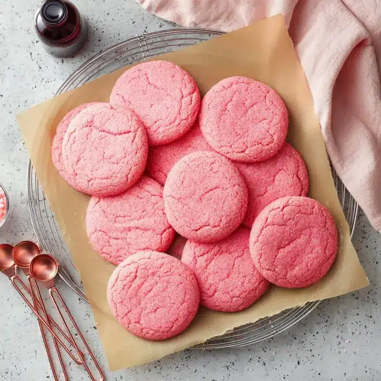 Mexican Pink Cookies Recipe