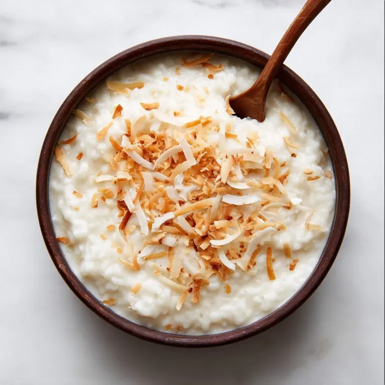 Coconut Rice Pudding Recipe