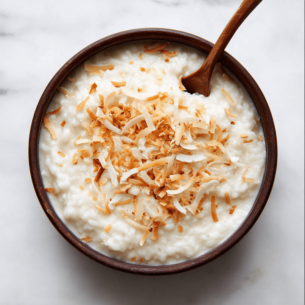 Coconut Rice Pudding Recipe - Recipe Image