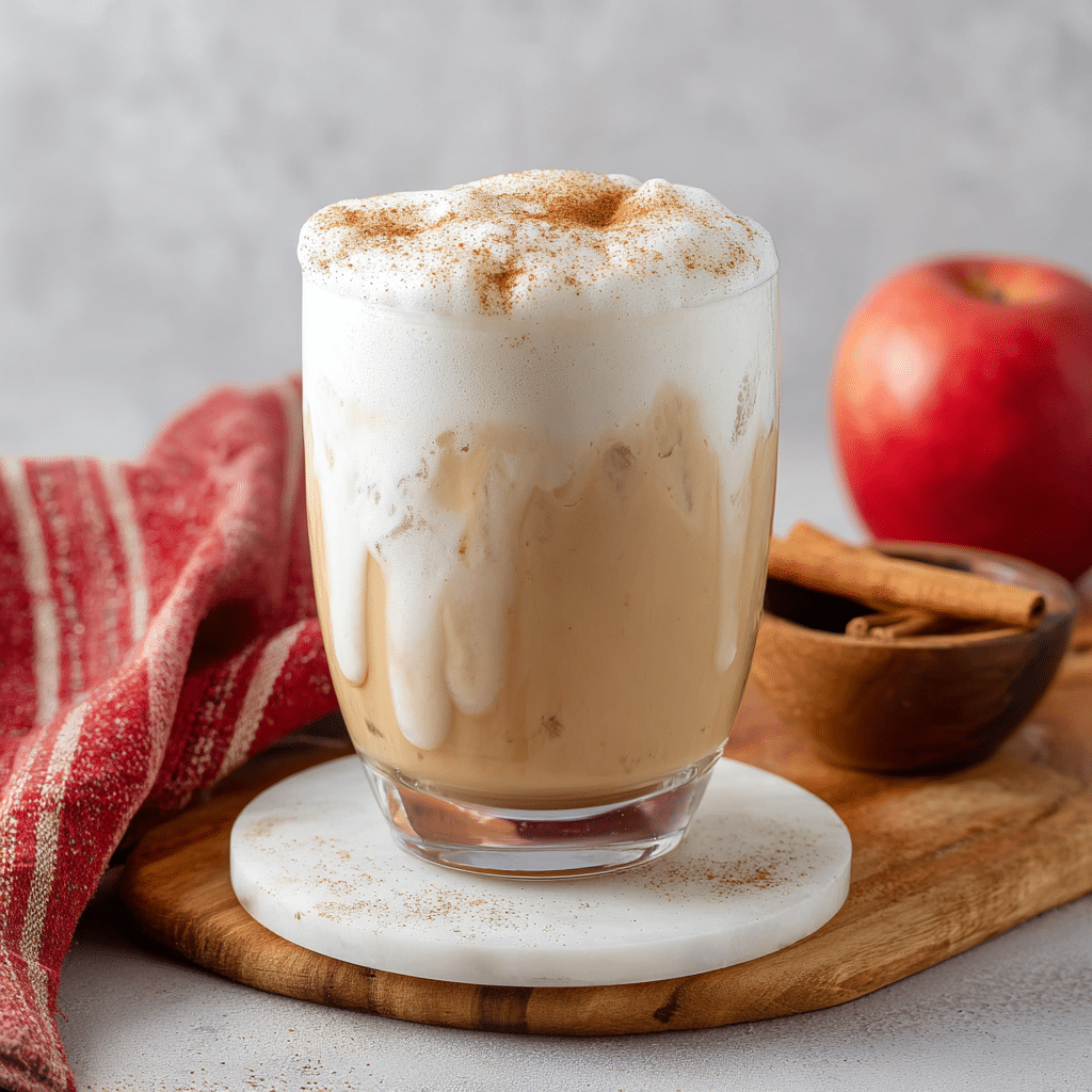 Iced Apple Crisp Cream Chai Recipe - Recipe Image
