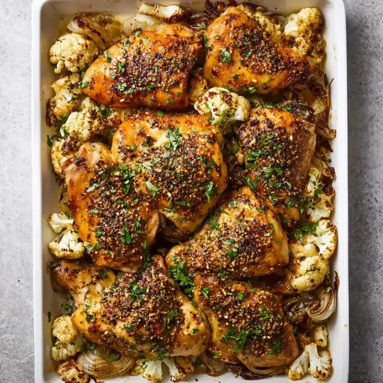 Za'atar Chicken Sheet Pan Dinner Recipe