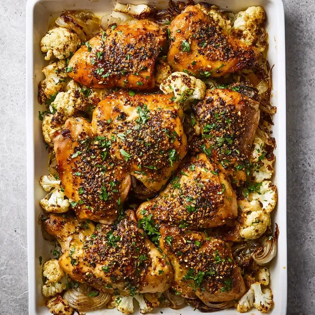 Za'atar Chicken Sheet Pan Dinner Recipe