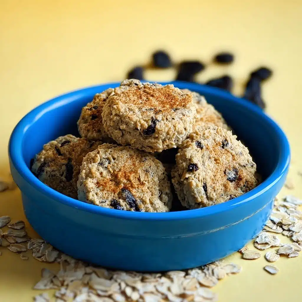 Blueberry-Apple Oat Dog Biscuits Recipe