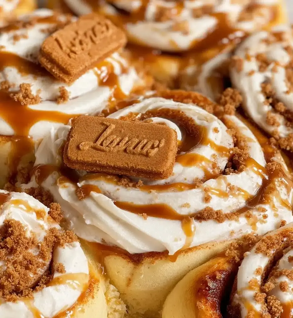 Biscoff Cinnamon Rolls Recipe