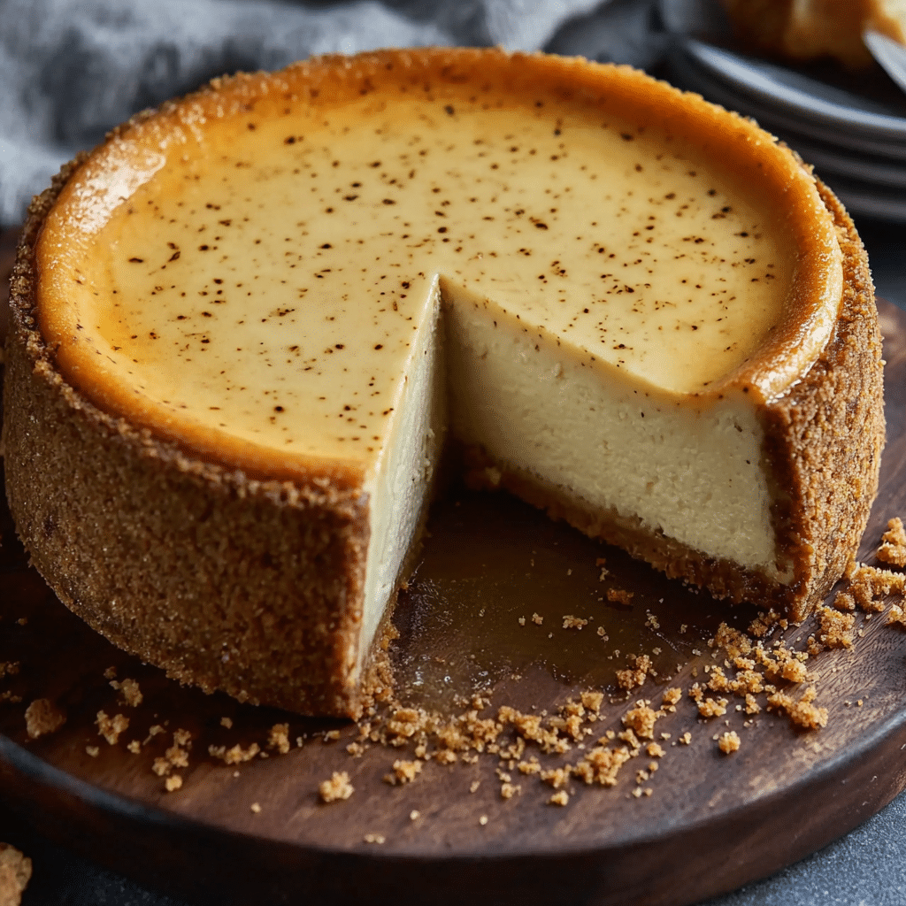 Vanilla Bean Brown Butter Cheesecake: A Delicious Delight! Recipe - Recipe Image