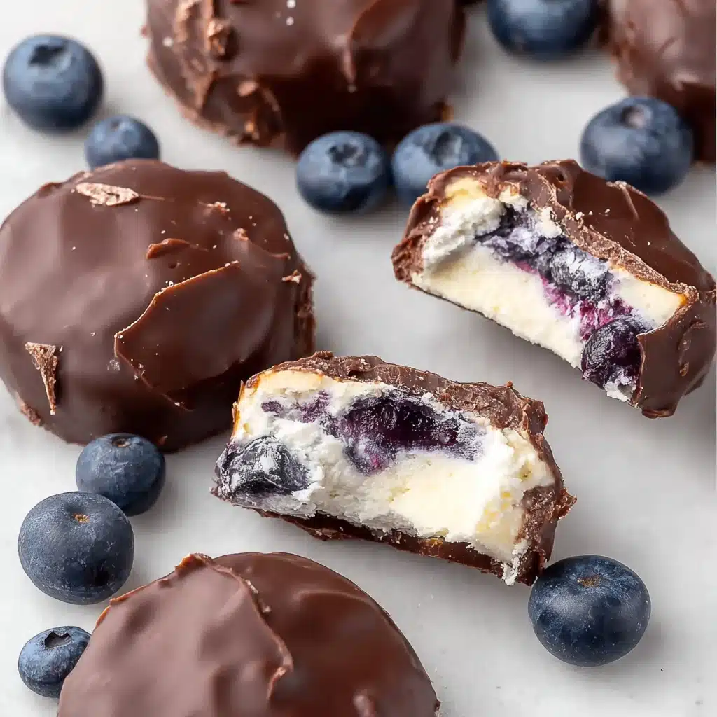 Wholesome Frozen Blueberry Yogurt Clusters Recipe - Recipe Image