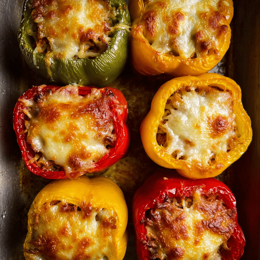 Hawaiian Stuffed Peppers Recipe - Recipe Image