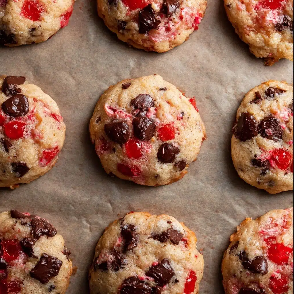 Maraschino Cherry Chocolate Chip Cookies Recipe - Recipe Image