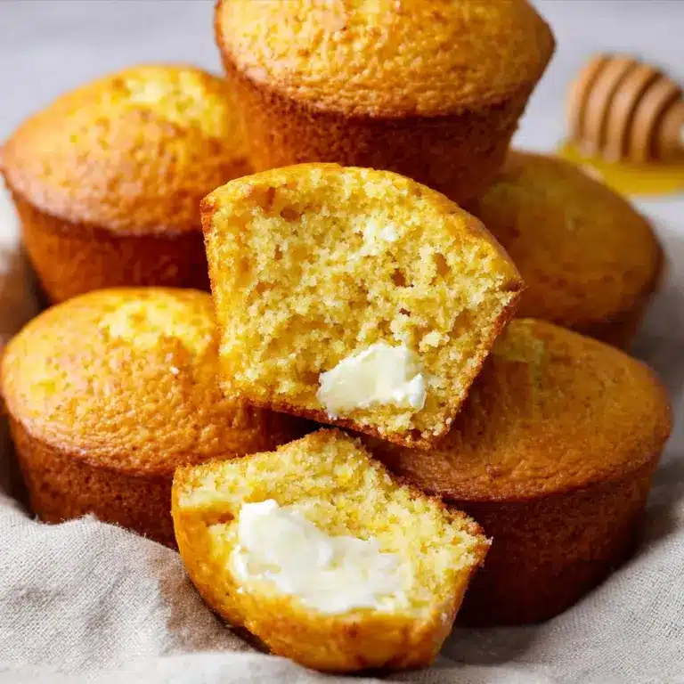 Honey Cornbread Muffins Recipe