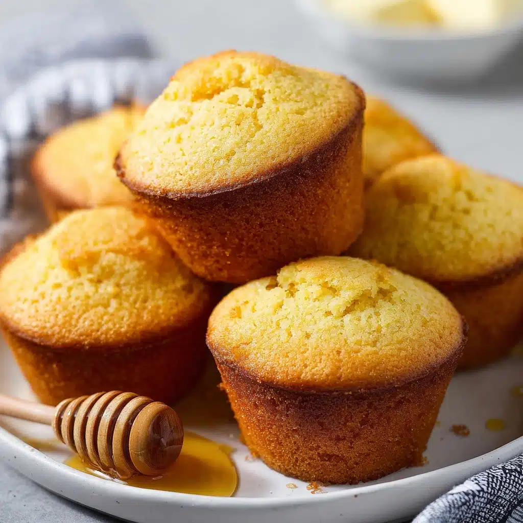 Honey Cornbread Muffins Recipe - Recipe Image