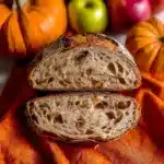 Sourdough Pumpkin Apple Bread with Cinnamon and Pecans Recipe