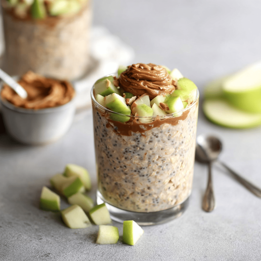 Caramel Apple Overnight Oats (with Date Caramel!) Recipe - Recipe Image