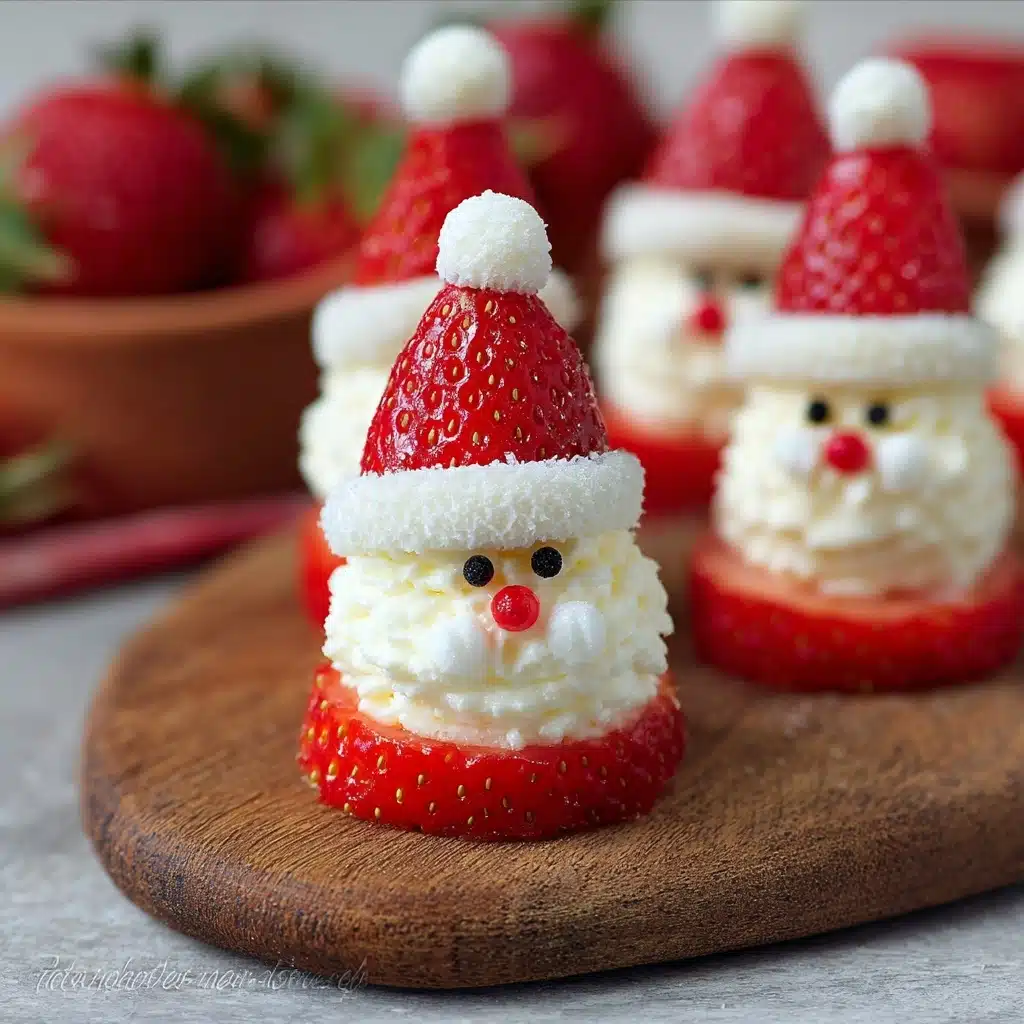 Strawberry Santas Recipe - Recipe Image