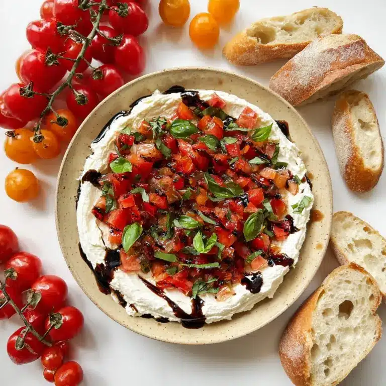 5-Minute Bruschetta Dip Recipe