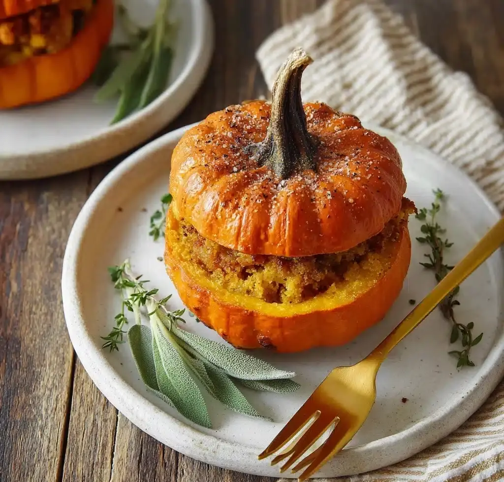 Stuffed Mini Pumpkins Recipe