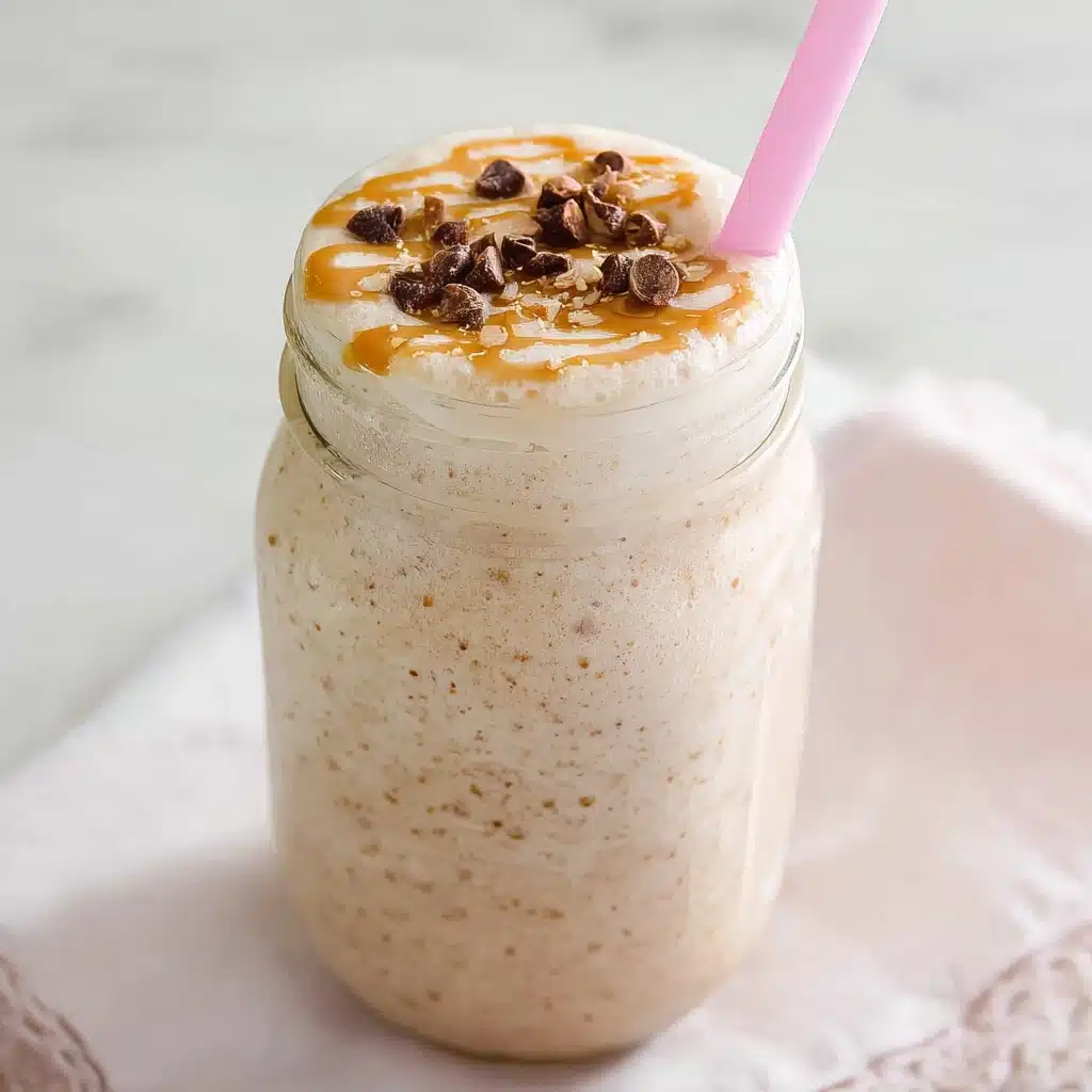 Homemade Dairy Free Salted Caramel Protein Shake Recipe - Recipe Image