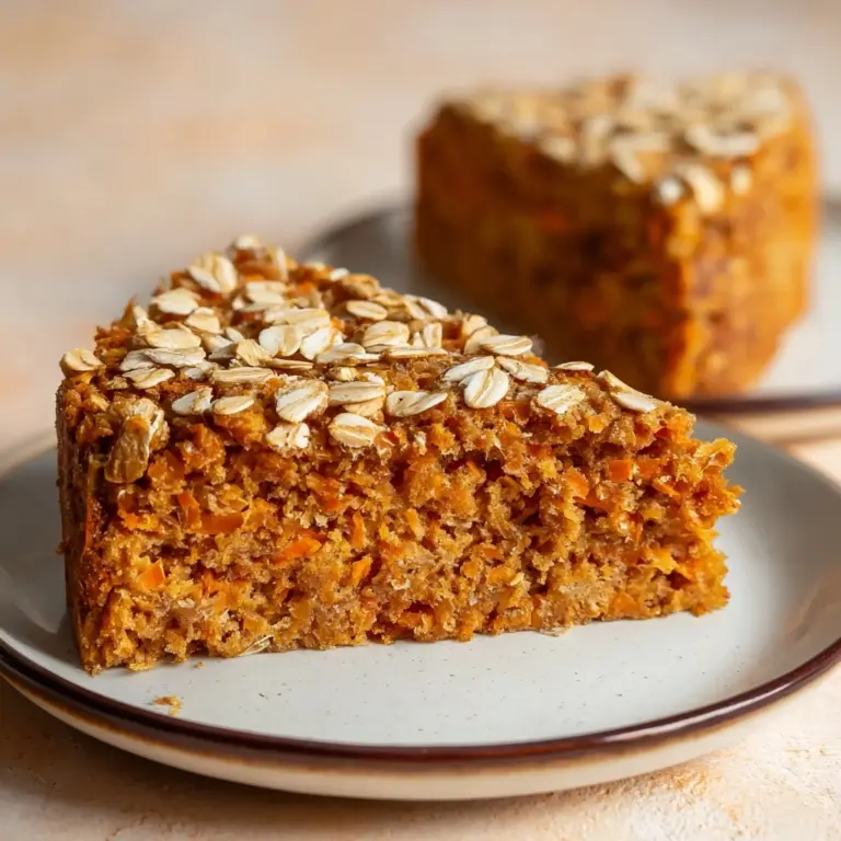 Sweet Potato and Oatmeal Dog Cake Recipe