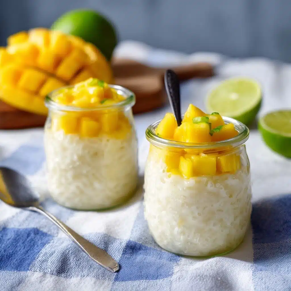 Mango Coconut Rice Pudding Recipe
