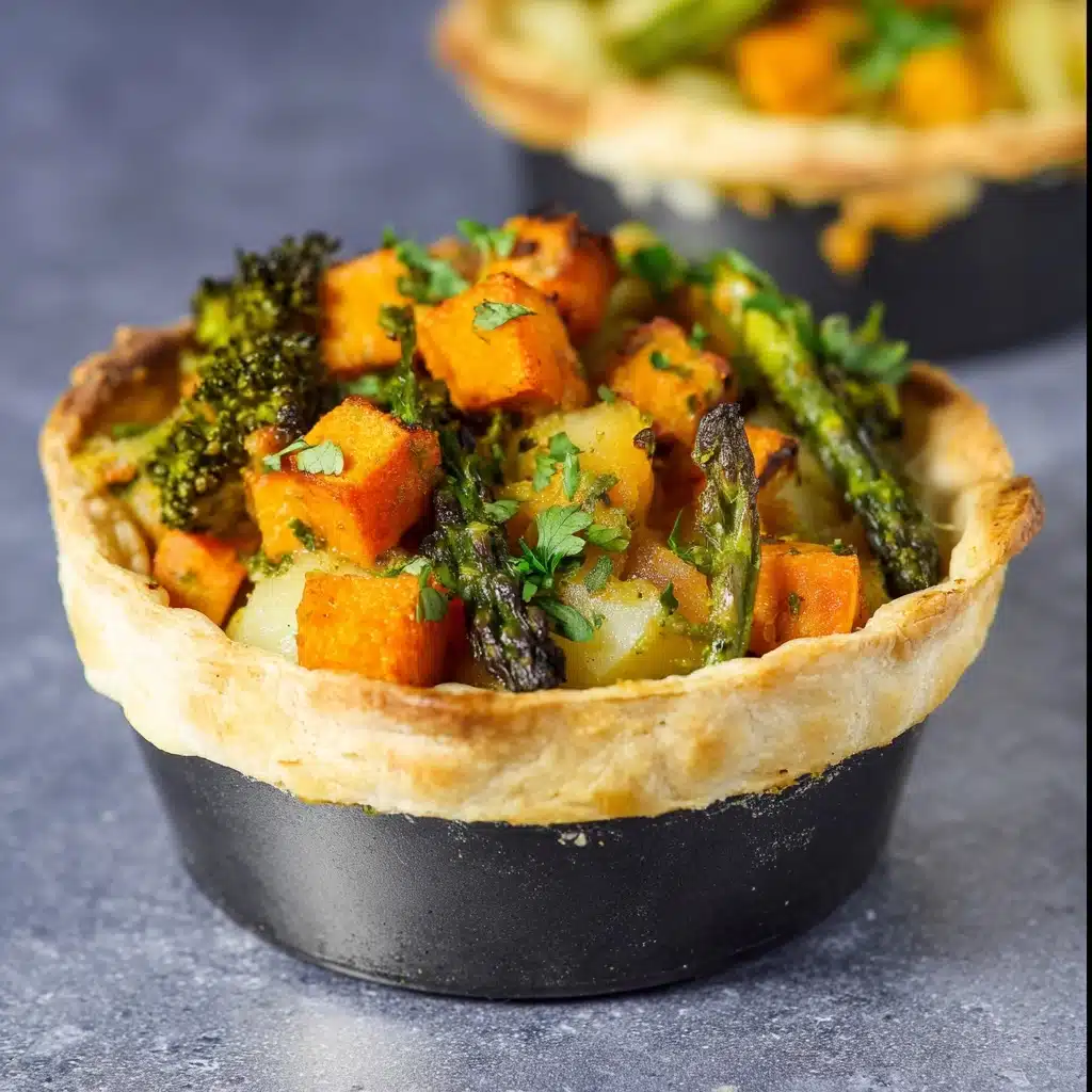 Roasted Veggie Pot Pie Recipe - Recipe Image