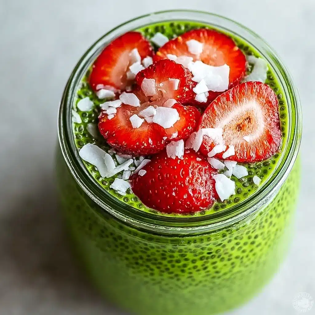 Strawberry Matcha Overnight Recipe