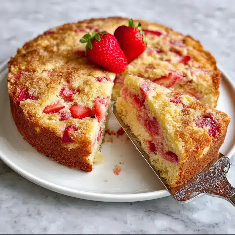 French Strawberry Cake Recipe