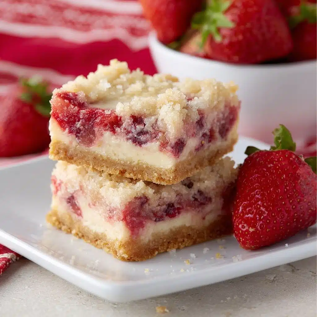 Strawberry Pie Bars Recipe