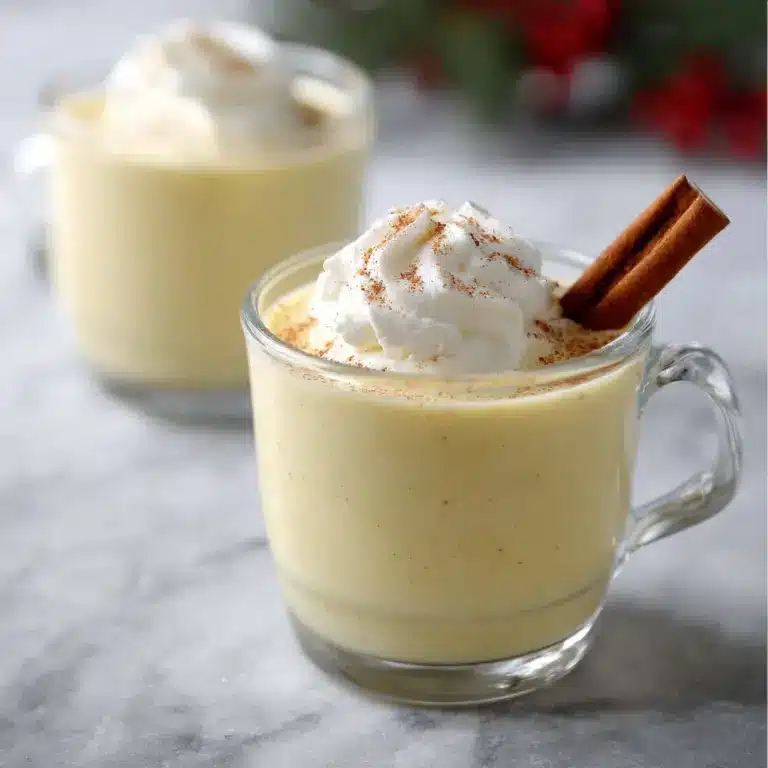Homemade Eggnog Recipe