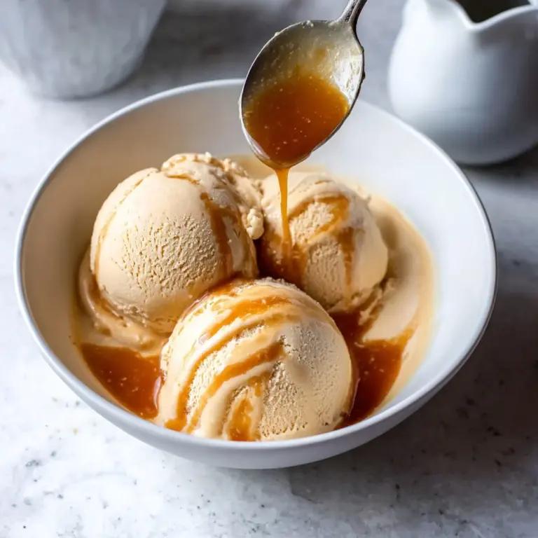 Apple Cider Caramel Ice Cream Recipe