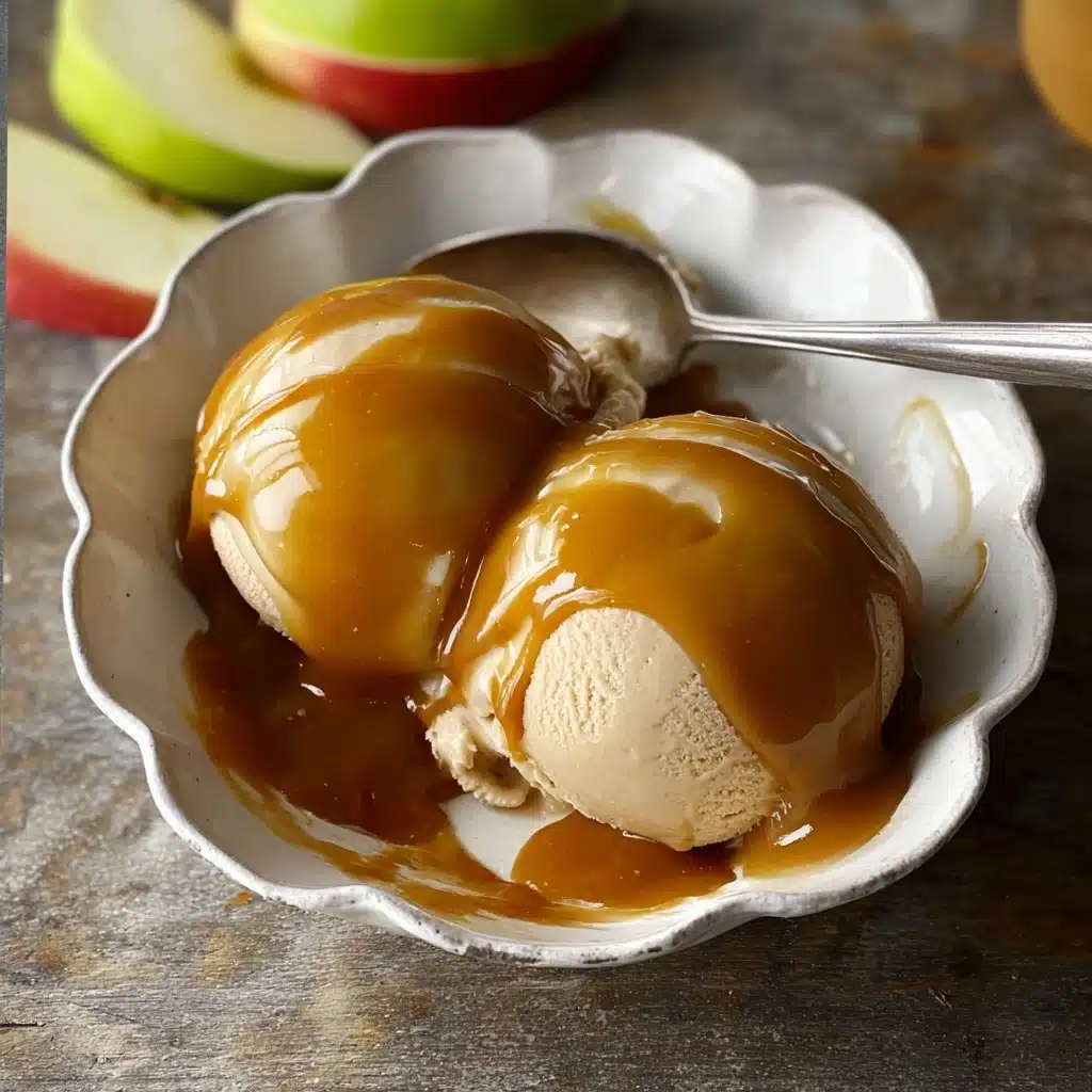 Apple Cider Caramel Ice Cream Recipe - Recipe Image