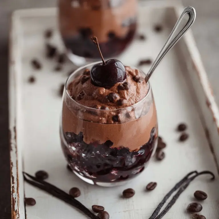 Chocolate Cherry Yogurt Bowl Recipe