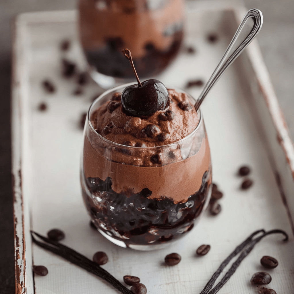 Chocolate Cherry Yogurt Bowl Recipe - Recipe Image