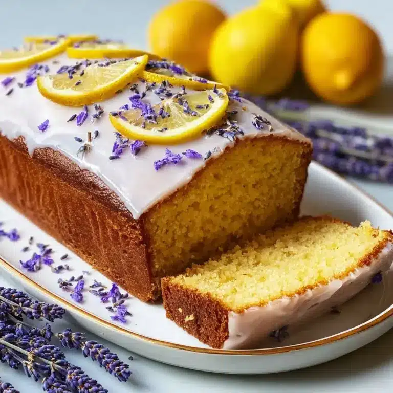 Lemon Lavender Cake Recipe